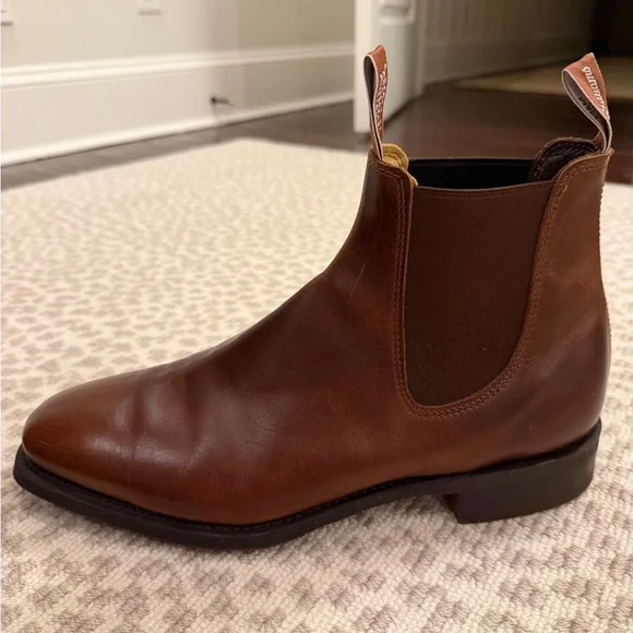 R.M. Williams craftsman boot dark tan yearling leather size  display picture 3